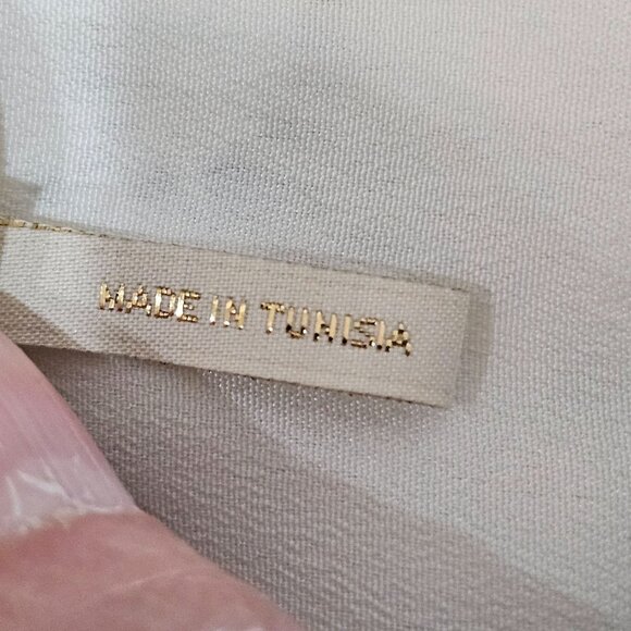 Maje Lace Top Luna Long Sleeve Size 3 Medium Ecru Lace Feminine Designer - Picture 12 of 13